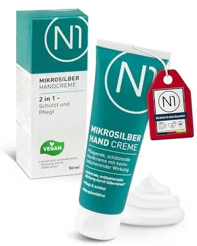 Handcreme N1 Mikrosilber für sehr trockene Hände 50 ml