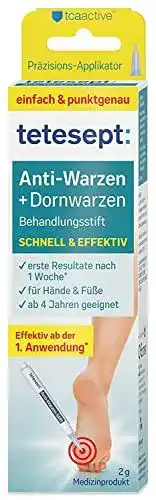 Warzenstift Tetesept zur Behandlung von Warzen und Dornwarzen