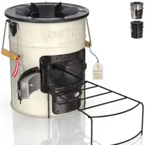 Raketenofen Ostove Pro mit zwei Kammern für Outdoor-Kochen