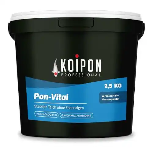 Fadenalgenvernichter KOIPON Pon-Vital 2,5 kg – Biologische Teichpflege