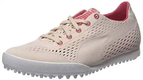 Puma Damen Monolite Cat EM Golfschuhe für Damen in Rosewater-Rapture Rose