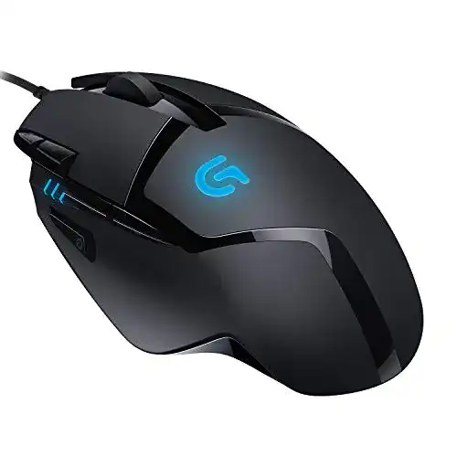 Logitech G402 Hyperion Fury Gaming-Maus mit 4K DPI Sensor