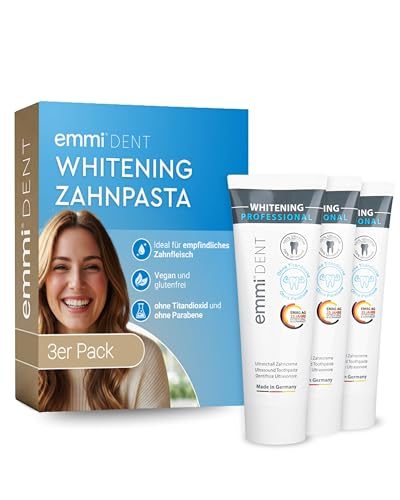Emmi-Dent Ultraschall Zahncreme Whitening für empfindliche Zähne