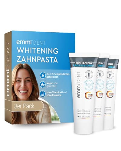 Emmi-Dent Ultraschall Zahncreme Whitening für empfindliche Zähne