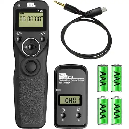Pixel TW-283 LCD Fernauslöser für Sony Kameras