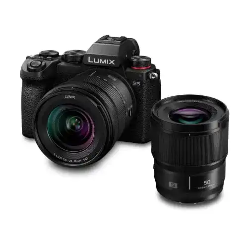 Panasonic Lumix S DC-S5KCE-EG Digitalkamera mit Vollformatsensor