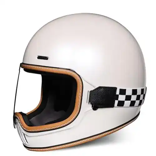 Retro Integralhelm Lpxplp für Motorrad und Scooter