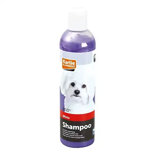 Hundeshampoo für weißes Fell von Karlie, 300 ml