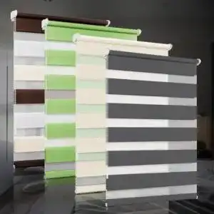 Doppelrollo Bobodeco Klemmfix ohne Bohren für flexible Lichtkontrolle