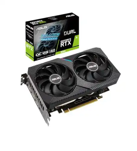 Asus GeForce Dual RTX 3060 12GB V2 OC Edition Grafikkarte