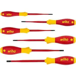 Torx Schraubendreher Set Wiha SoftFinish slimFix 6-teilig
