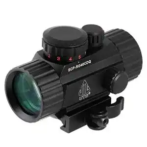 Leuchtpunktvisier UTG 4 Zoll Compact in Rot und Grün mit Circle Dot Design