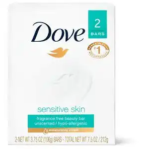 Dove Beauty Bar für empfindliche Haut, 4 oz, 2 Stück