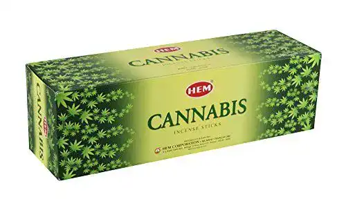 HEM Räucherstäbchen mit Cannabis, 8 Stäbchen pro Packung