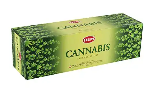 HEM Räucherstäbchen mit Cannabis, 8 Stäbchen pro Packung