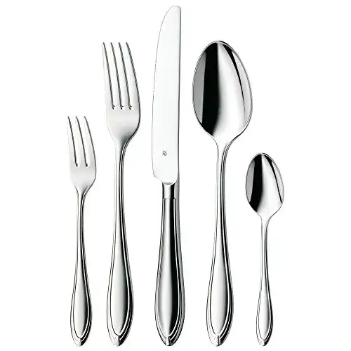 Besteckset WMF Verona für 12 Personen, 60-teiliges Set mit Monobloc-Messer