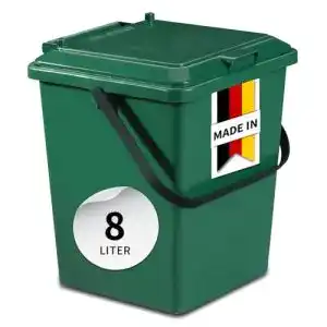 Biomülleimer Garantia Bio-Eimer 8 Liter in grün