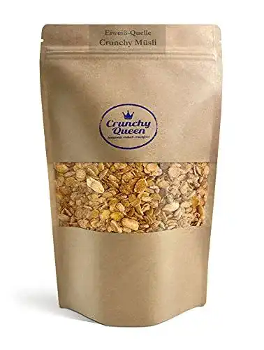 Protein-Müsli Crunchy Queen – Handgemacht mit 33% Protein