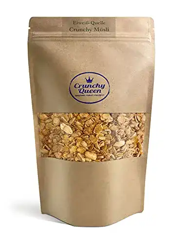 Protein-Müsli Crunchy Queen – Handgemacht mit 33% Protein