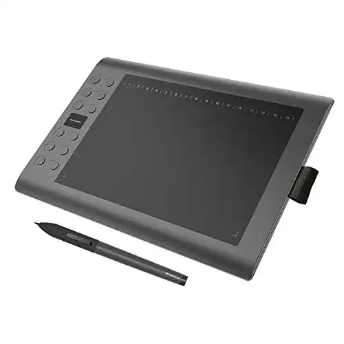 GAOMON M106K Grafiktablett, 10 x 6 Zoll für kreative Anwendungen