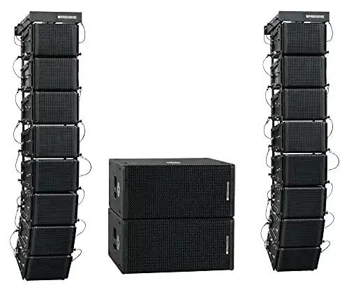 Pronomic V-Array Club Set – Aktives PA-System für bis zu 300 Zuhörer