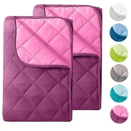 Microfaser Decke wometo 2 Stück Microfaser Sommer Steppbett