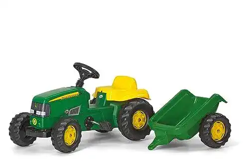 Trettraktor mit Anhänger Rolly Toys rollyKid John Deere