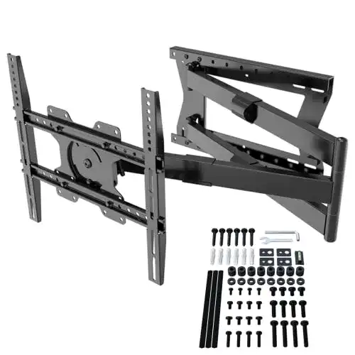 XTRARM TiTon TV-Wandhalterung für 65 Zoll Fernseher mit 120 cm Wandabstand