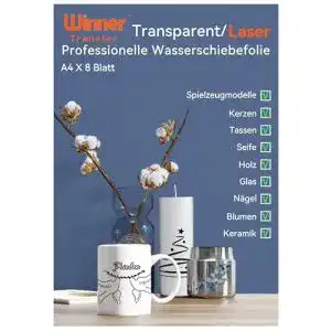 Transferfolie für Laserdrucker WinnerTransfer DIN A4, 8 Blatt