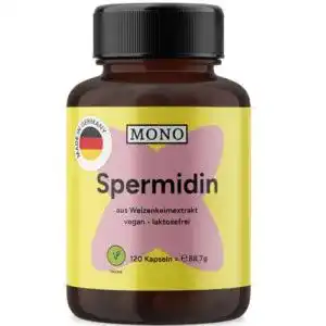 Spermidin Kapseln hochdosiert 6 mg mit Weizenkeimextrakt