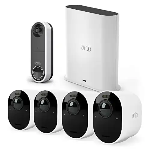 Arlo Türklingel Ultra2 Überwachungskamera für den Außenbereich