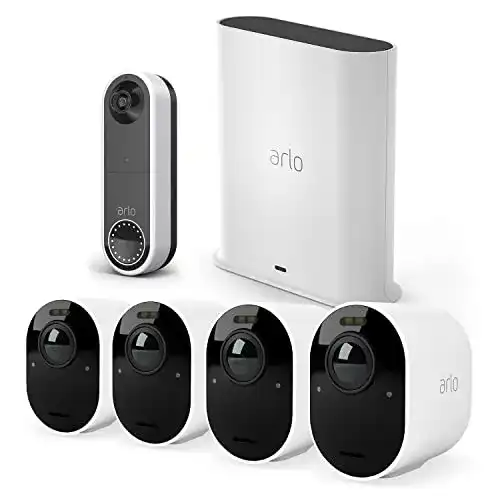 Arlo Türklingel Ultra2 Überwachungskamera für den Außenbereich