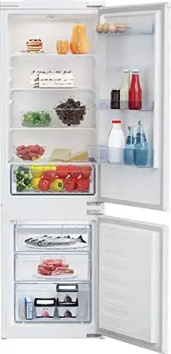 Einbau-Kühl-Gefrierkombination Beko BCSA285K4SN mit 271 Litern Volumen