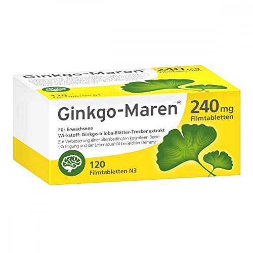 Ginkgo 240 mg Filmtabletten von Krewel Meuselbach GmbH