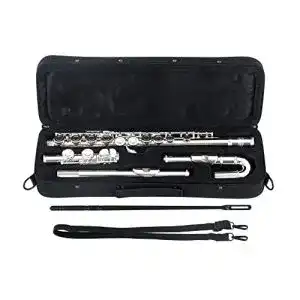 Querflöte Classic Cantabile FL-200U aus Neusilber für Einsteiger