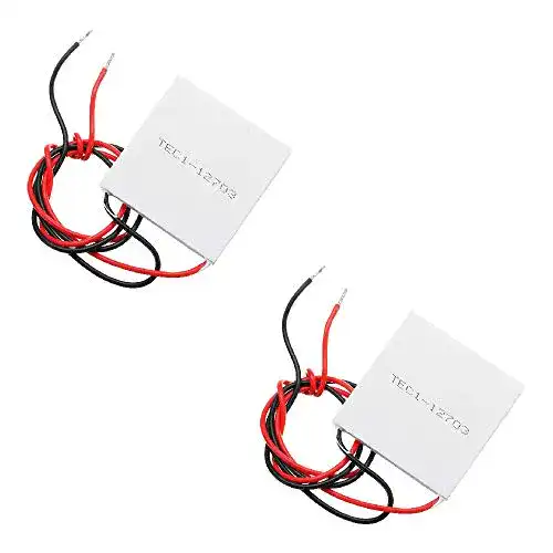 Dollatek Peltierelement 2 Stück TEC1-12703 40×40 mm Thermoelektrisch