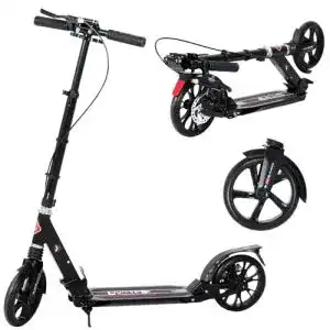 Cityroller ISE Big Wheel Scooter Tretroller klappbar mit 200mm Rädern