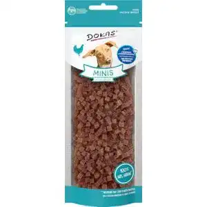 Dokas Minis Getreidefreier Snack für Hunde im 9 x 70g Pack