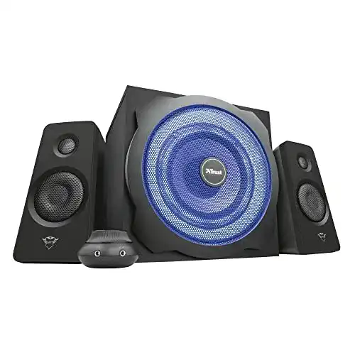 Trust GXT 628 2.1 Soundsystem für Gaming und Multimedia