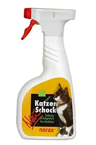 Katzen-Fernhaltespray Norax Schock 500 ml – Vertreibungsmittel für Katzen