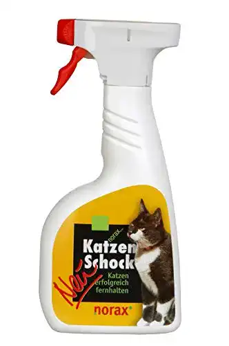 Katzen-Fernhaltespray Norax Schock 500 ml – Vertreibungsmittel für Katzen