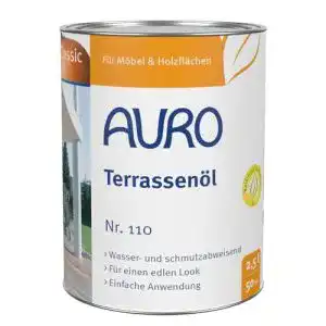 Lärchenöl Auro Terrassenöl Classic Nr. 110-89, 2,50 Liter