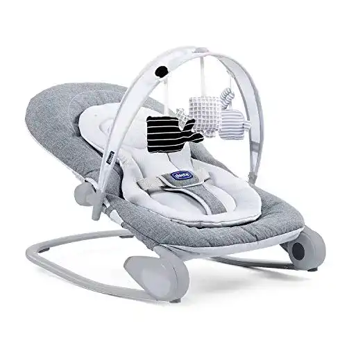 Babywippe Chicco Hoopla Titanium für Komfort und Entspannung