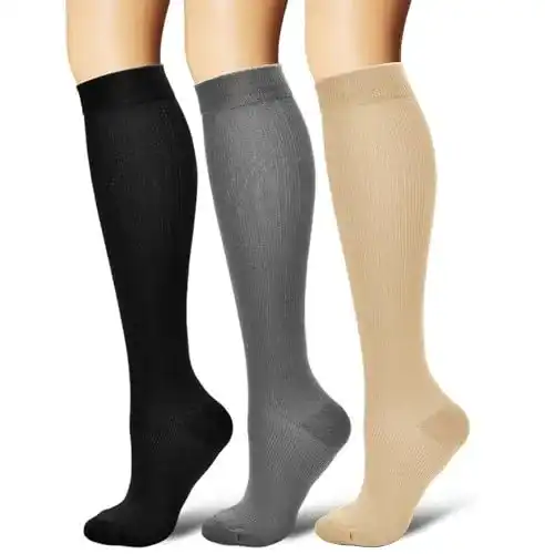 Kompressionsstrümpfe 3 Paar von Feifanshop