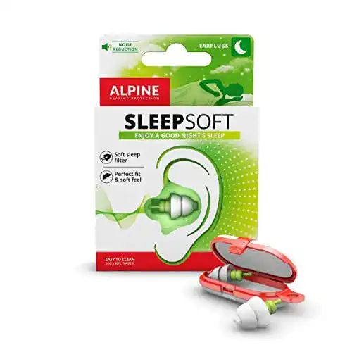 Ohrstöpsel Schlafen Alpine SleepSoft Gehörschutz