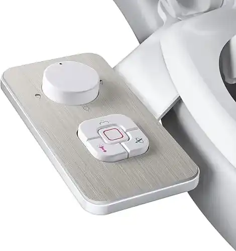 Dusch-WC Aufsatz SAMODRA Bidetaufsatz – Nicht elektrisches Bidet