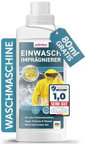 Imprägnierwaschmittel Plintex 580ml für Outdoor- und Funktionskleidung