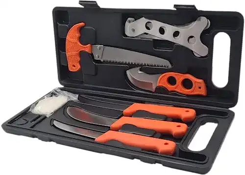 Zerwirkset Berger & Schröter 7-teiliges Messerset mit Soft-Touch-Griffen