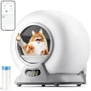 Selbstreinigendes Katzenklo Micyox mit Infrarotsensor und Gewichtssensor