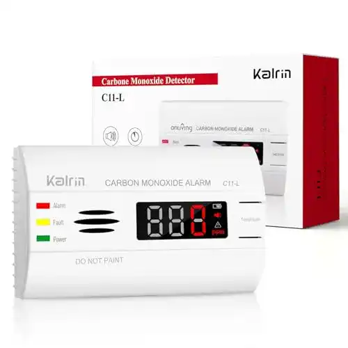 Rauch- und Kohlenmonoxidmelder Kalrin CO Melder
